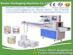 China Updated kicthen towel toilet paper roll packing sealing machine,toilet tissue roll production line china Bestar supplier wholesale