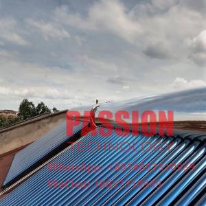 China 201 Stainless Steel Heat Pipe Solar Water Heating 304 Outer Tank Solar Pool Heater wholesale