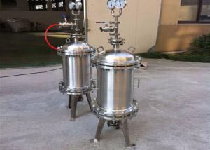 China Single / Multi Cartridge Lining Fluoride Filter For Water Filtration wholesale