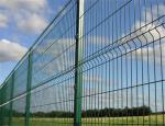50mm Hole Green Color Pvc Coated Wire Mesh Fence Hold Grip Simple