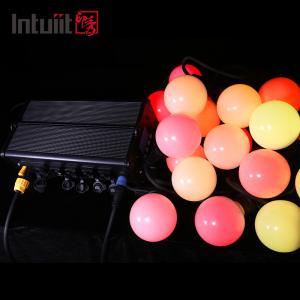 China 240V Outdoor Solar String Lights Music Sync Color Changing IP54 Extensible Decor Lamp on sale