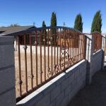Rust Proof Cast Iron Balcony Railings Wear Resistant For House Villa Farm