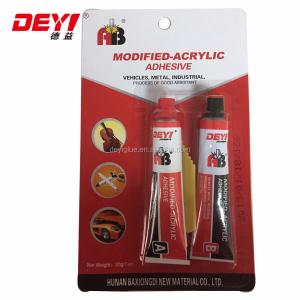 China High Strength AB Adhesive Epoxy Steel Temperature Resistance -60 To 100 5 Min Cure Time wholesale