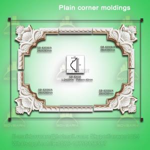 China Latest European style PU corner cornice moulding for home &amp; interior decpration wholesale