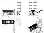 Dry Batch Concrete Plant Ready Mix Concrete Batching Plant High Productivity