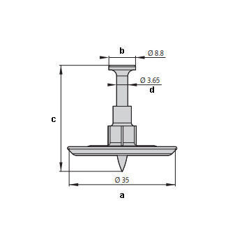 CR9 30P 40P 50P Concrete Drive Gun Metal Pins With Plastic Washers Suit P370 Or P200 Tools 0