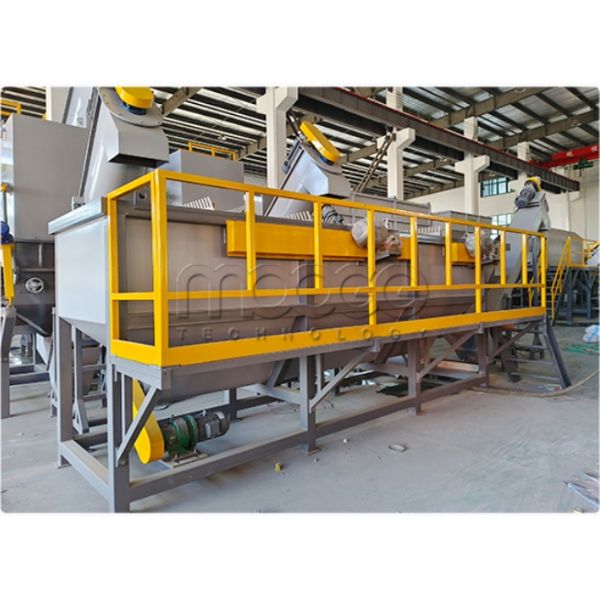 High-Efficiency HDPE Rigid Container Flakes Washing Line for Post-Consumer Recycling