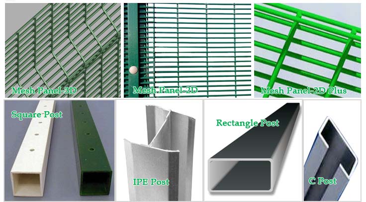 Anping High quality 358 fencing