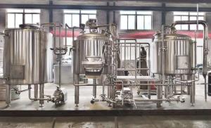 China SS304 300L Beer Production Line With Electric Heating wholesale