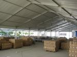 Heavy Snowloading Sidewall Temporary Industrial Storage Buildings Tent / Sun