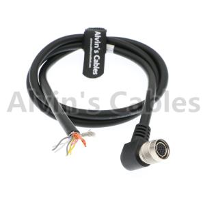 China 12 Pin Hirose Right Angle Female to Open end Shield Coaxial Cable for Sony Basler Cameras wholesale