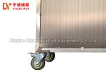 Warehouse Cart Mobile Work Box , Stainless Steel Working Container