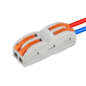 China Compact Mini Universal Wire Connectors Push In Terminal Block wholesale
