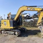 Original Paint Used Cat 307.5 mini Excavator Digger Used Cat Mini Excavator