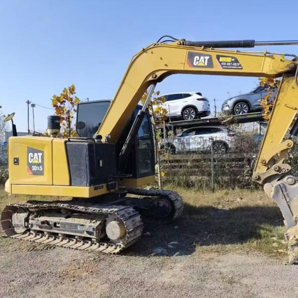 Original Paint Used Cat 307.5 mini Excavator Digger Used Cat Mini Excavator