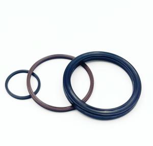 China Brown Fkm 75 Material X Ring Seals AS568 Series Piston And Rod Sealing 75 Shore A wholesale