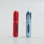 Aluminum Collar Travel Sized Mini Perfume Atomizer Spray Bottle for Refillable