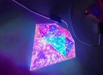 LED diamond-shaped light tree hanging light outdoor waterproofing scenic spots
