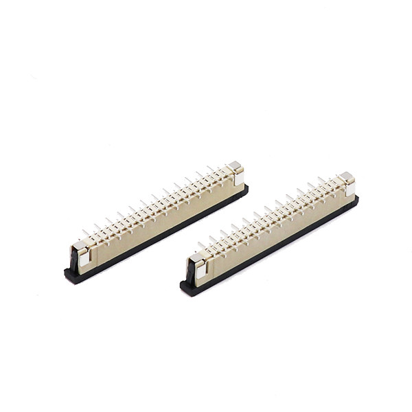 4-50 Pin 1.0mm Pitch FPC FFC Connector Vertical FPC To Board Connector