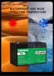 Visench OEM ODM Prismatic 12V 3000 Cycle Life 12.8V 7Ah Lithium Ion Lifepo4