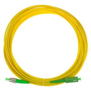 China FC/APC To SC/APC Simpex SM LSZH Fiber Optic Patchcord 3.0mm G652D Telecom wholesale