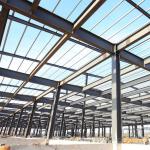 Industrial Strong Metal Frame Storage Buildings , Durable Steel Building Weather