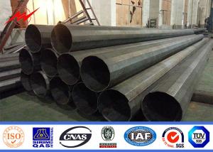China 10-50m High Tension Galvanized Steel Pole Tower , Steel Utility Poles wholesale