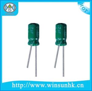 China Low Impedance Aluminum Electrolytic Capacitors KS Series 220uf 16v Capacitor wholesale