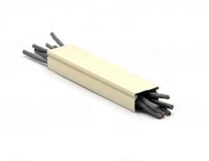 China Beige 30*20mm Aluminum Extrusion Profiles Trunking For Power Cords Lines Cable Tray wholesale