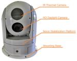 High Accuracy Compact Size Ship-Borne EO/IR Surveillance System (EOSS) 640×512