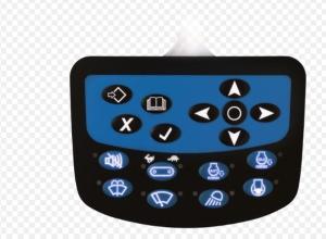 China PC / PET Multi Keys LED Backlit Membrane Switch Panel High Sensivity RoHS wholesale