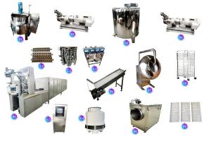 China Peppermint leaf shaped Gummies production line CE Approval Candy Equipment Gummy manufacturing equipment 600kg/h wholesale