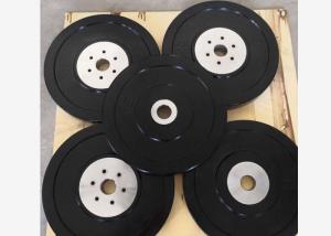 China Home Bumper Barbell Weight Plates 5kg - 25kg For Strength Exercise 50mm Bars Matching wholesale