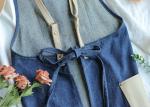 Multifunction Kitchen Cooking Apron , 360gsm Jean Denim Cooking Apron