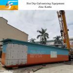 High Quality Zinc Kettle for Hot Dip Galvanizing Plant Equipment Production Line