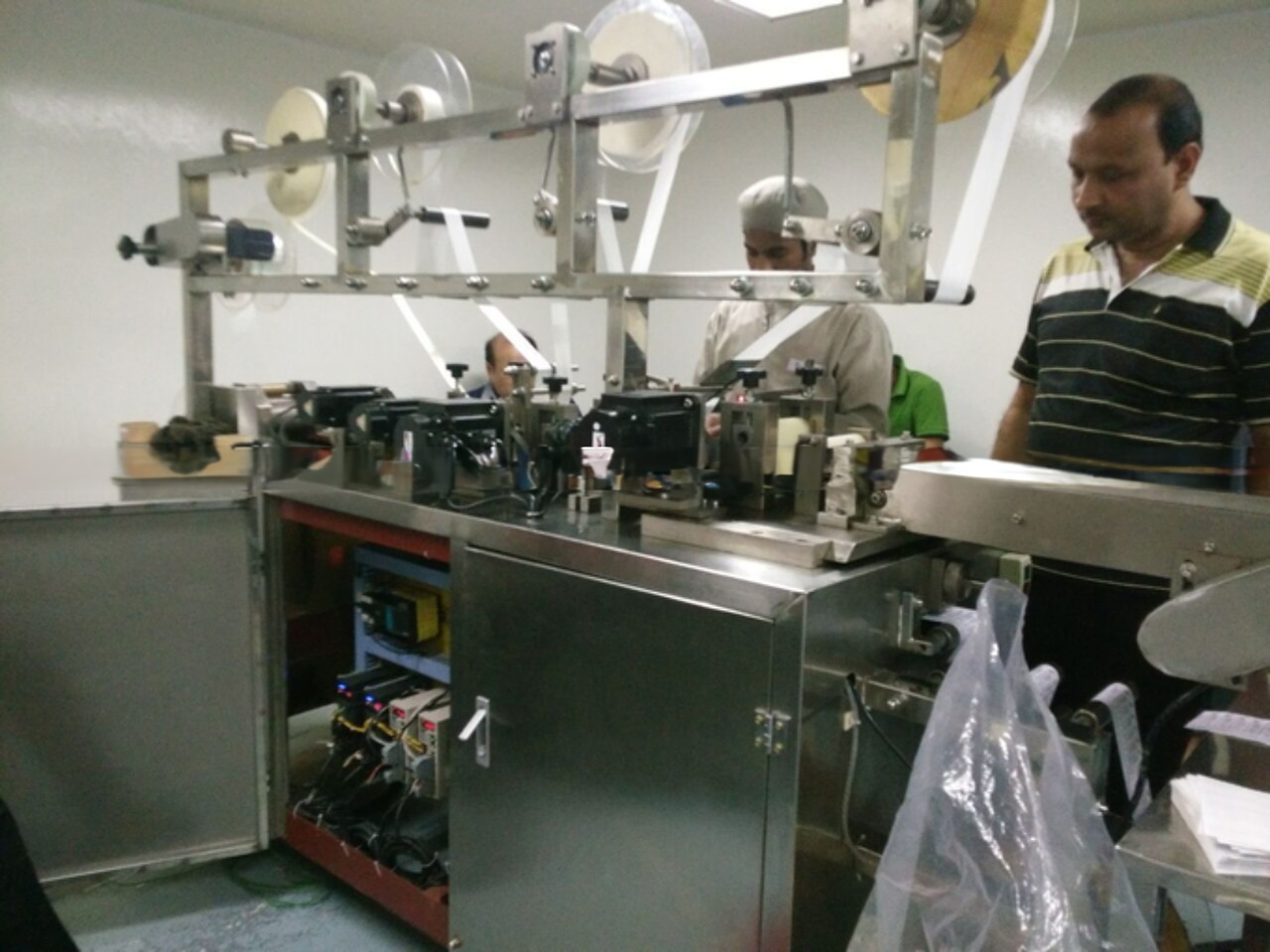 Electric KC-360N-D Adhesive Bandage Sticking Plaster Band Aid Making and Packing Machine
