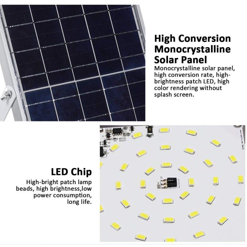 Eco - Friendly Balcony Solar LED Ceiling Light Discharging Time 5~7 Hours 4000K