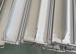 China Anodized Silver Aluminum Solar Panel Frame Extrusion Profile T6 on sale