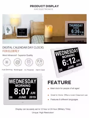8 Inch HD Digital Picture Frame High Brightness Multimedia Digital Picture Frame With Video And Music Playback