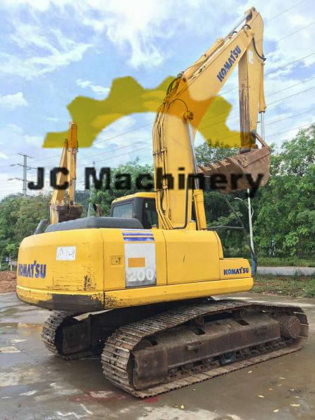 original 20 ton used Komatsu excavator PC200-7 with super good working condition