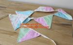Lace Trimming Flag Banner HOLIDAY Decoration Halloween Softtextile Lace Fabric,