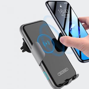 China Automatic Fast 360 degree Car Magnetic Wireless Charger Phone holder wholesale