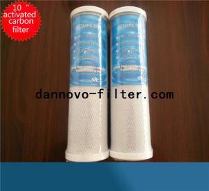China NSF Certificated 10'' CTO Carbon Block Water Purifier Filter Cartridge on sale