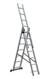 China Convenient Aluminium Folding Ladder 3x7 Collapsible Aluminum Ladder wholesale