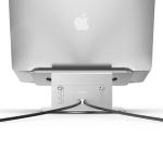 17.3 inch Grey Adjustable Rotatable Laptop Stand 147mm Height