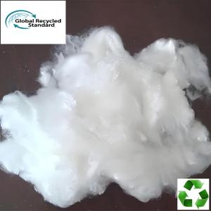 China GRS Recycled Polyester Staple Fiber 3D 51MM Semi Dull Bright wholesale
