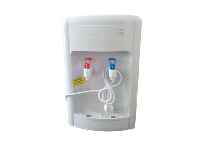 White Color Desktop Water Dispenser , Tabletop Water Dispenser For Home / School