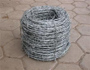 China 1.8mm Wire Galvanised Barbed Wire wholesale