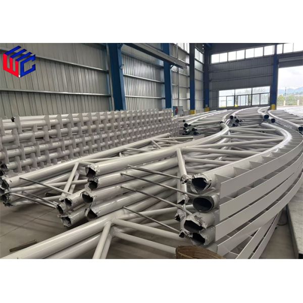 Hot Dip Galvanized Steel Structure Construction Metal Frame System Fireproofing