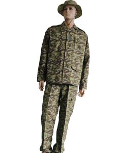 China F2 Camouflage Military Uniform Set Tactical Durable Four Pocket Jacket Pants Boonie Hat Outfit wholesale